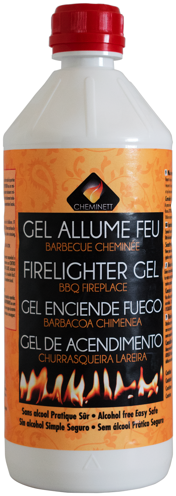 Höfer Chemie 6 l Allume-feu Liquide pour Barbecue (6 x 1 l)